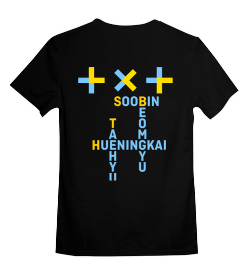 Заказать детскую футболку в Москве. Детская футболка классическая унисекс TXT / Tomorrow X Together  от geekbox - готовые дизайны и нанесение принтов.