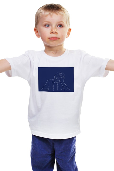 Заказать детскую футболку в Москве. Детская футболка классическая унисекс Студент от Татьяна - готовые дизайны и нанесение принтов.