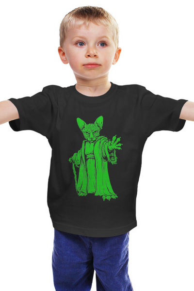Заказать детскую футболку в Москве. Детская футболка классическая унисекс ✶Master Sphynx✶ от balden - готовые дизайны и нанесение принтов.