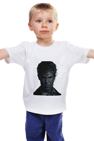 Заказать детскую футболку в Москве. Детская футболка классическая унисекс Настоящий детектив от YellowCloverShop - готовые дизайны и нанесение принтов.