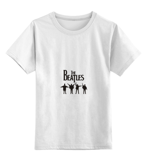 Заказать детскую футболку в Москве. Детская футболка классическая унисекс The Beatles от YellowCloverShop - готовые дизайны и нанесение принтов.