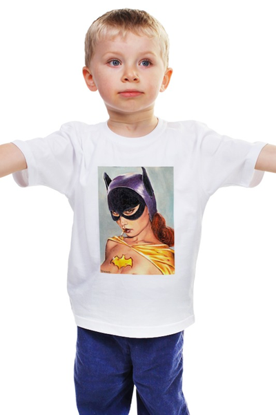 Заказать детскую футболку в Москве. Детская футболка классическая унисекс EL BATGIRL от priceless - готовые дизайны и нанесение принтов.