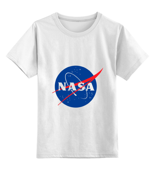 Заказать детскую футболку в Москве. Детская футболка классическая унисекс Nasa space от YellowCloverShop - готовые дизайны и нанесение принтов.