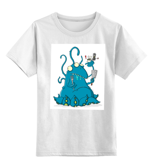 Заказать детскую футболку в Москве. Детская футболка классическая унисекс Slug Hunters от CrChicken - готовые дизайны и нанесение принтов.