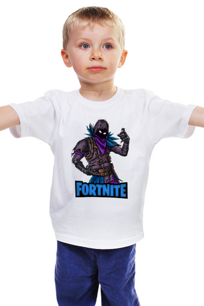 Заказать детскую футболку в Москве. Детская футболка классическая унисекс FORTNITE от balden - готовые дизайны и нанесение принтов.