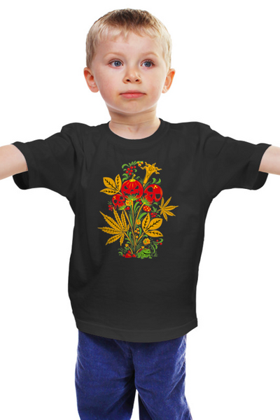 Заказать детскую футболку в Москве. Детская футболка классическая унисекс Хэллоуин от BeliySlon - готовые дизайны и нанесение принтов.