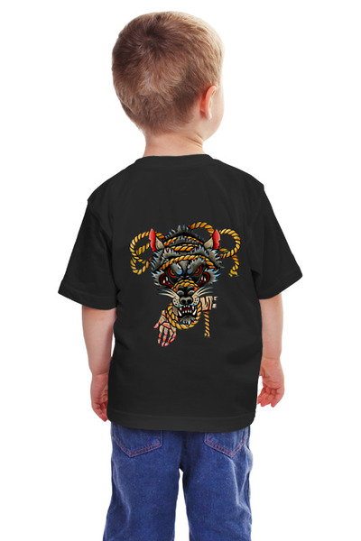 Заказать детскую футболку в Москве. Детская футболка классическая унисекс fenrir от торгаш - готовые дизайны и нанесение принтов.