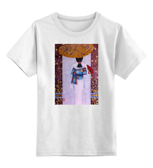 Заказать детскую футболку в Москве. Детская футболка классическая унисекс кимоно от Irena   - готовые дизайны и нанесение принтов.