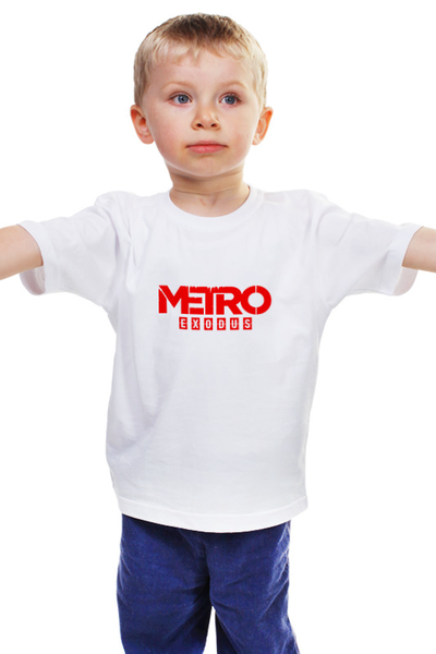 Заказать детскую футболку в Москве. Детская футболка классическая унисекс Metro от THE_NISE  - готовые дизайны и нанесение принтов.