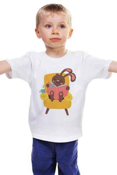 Заказать детскую футболку в Москве. Детская футболка классическая унисекс Милый дом от skynatural - готовые дизайны и нанесение принтов.
