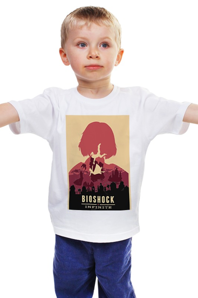 Заказать детскую футболку в Москве. Детская футболка классическая унисекс Bioshock - Elizabeth от priceless - готовые дизайны и нанесение принтов.