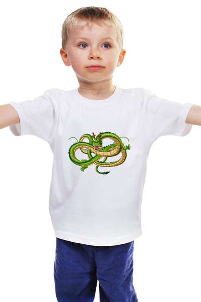 Заказать детскую футболку в Москве. Детская футболка классическая унисекс Дракон от YellowCloverShop - готовые дизайны и нанесение принтов.