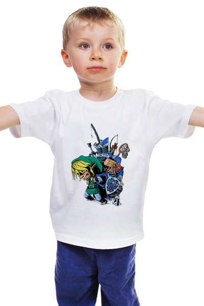Заказать детскую футболку в Москве. Детская футболка классическая унисекс Робин Гуд от ПРИНТЫ ПЕЧАТЬ  - готовые дизайны и нанесение принтов.