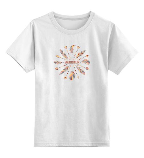 Заказать детскую футболку в Москве. Детская футболка классическая унисекс Equilibrium от LunaSolvo - готовые дизайны и нанесение принтов.