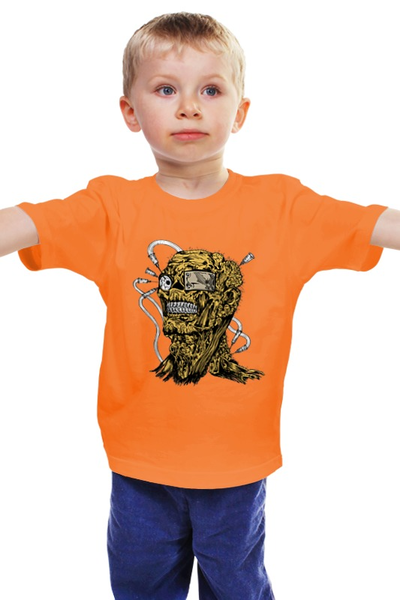 Заказать детскую футболку в Москве. Детская футболка классическая унисекс Mutant (мутант) от Илья Щеблецов - готовые дизайны и нанесение принтов.