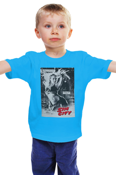 Заказать детскую футболку в Москве. Детская футболка классическая унисекс Sin City - Stenley Leads от KinoArt - готовые дизайны и нанесение принтов.