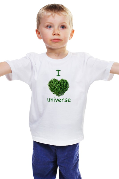 Заказать детскую футболку в Москве. Детская футболка классическая унисекс Сердце от Maggi Rich - готовые дизайны и нанесение принтов.