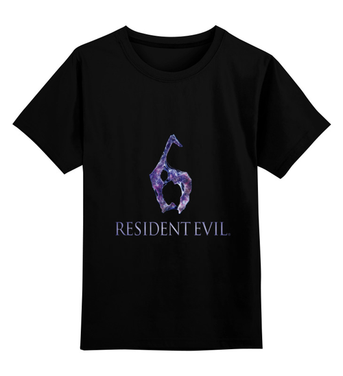 Заказать детскую футболку в Москве. Детская футболка классическая унисекс Resident Evil 6 от game-fan - готовые дизайны и нанесение принтов.