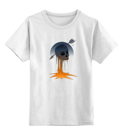 Заказать детскую футболку в Москве. Детская футболка классическая унисекс Dead Love от Дана Столыпина - готовые дизайны и нанесение принтов.