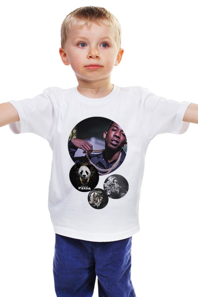 Заказать детскую футболку в Москве. Детская футболка классическая унисекс Desiigner от Ivan Gorshkov - готовые дизайны и нанесение принтов.
