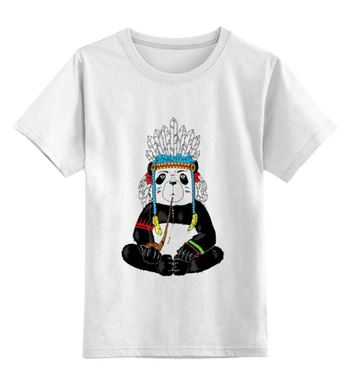 Заказать детскую футболку в Москве. Детская футболка классическая унисекс Милый зверь от YellowCloverShop - готовые дизайны и нанесение принтов.
