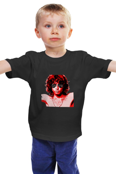 Заказать детскую футболку в Москве. Детская футболка классическая унисекс The Doors от Fedor - готовые дизайны и нанесение принтов.