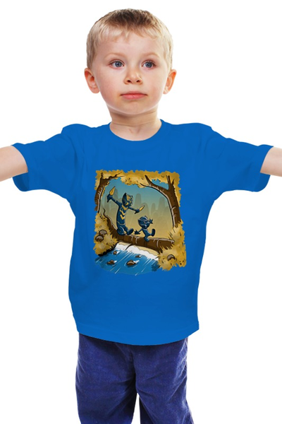 Заказать детскую футболку в Москве. Детская футболка классическая унисекс Пантерка от T-shirt print  - готовые дизайны и нанесение принтов.