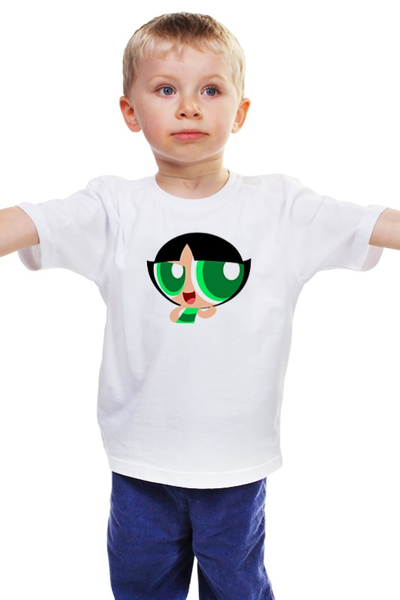 Заказать детскую футболку в Москве. Детская футболка классическая унисекс Большеглазик от aleks_say - готовые дизайны и нанесение принтов.