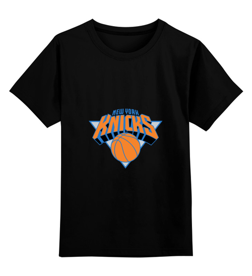 Заказать детскую футболку в Москве. Детская футболка классическая унисекс New York Knicks от BURNSHIRTS - готовые дизайны и нанесение принтов.