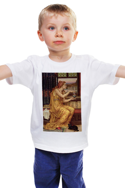 Заказать детскую футболку в Москве. Детская футболка классическая унисекс Любовное зелье (Эвелин де Морган) от trend - готовые дизайны и нанесение принтов.