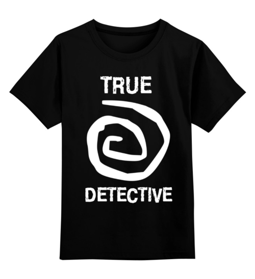 Заказать детскую футболку в Москве. Детская футболка классическая унисекс true detective от rancid - готовые дизайны и нанесение принтов.