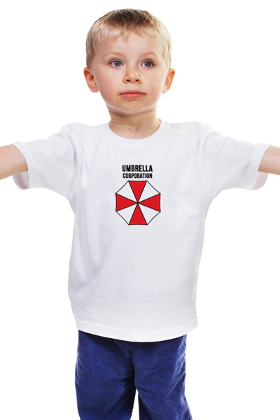 Заказать детскую футболку в Москве. Детская футболка классическая унисекс Umbrella от priceless - готовые дизайны и нанесение принтов.