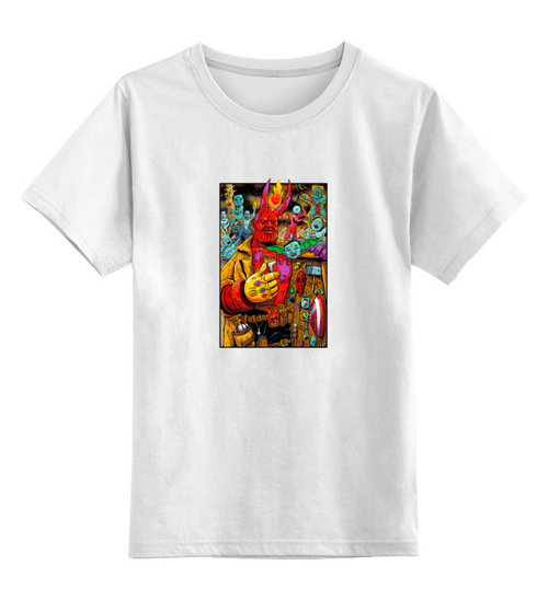 Заказать детскую футболку в Москве. Детская футболка классическая унисекс Комиксы   от T-shirt print  - готовые дизайны и нанесение принтов.