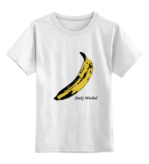 Заказать детскую футболку в Москве. Детская футболка классическая унисекс Andy banana от Антон Величко - готовые дизайны и нанесение принтов.