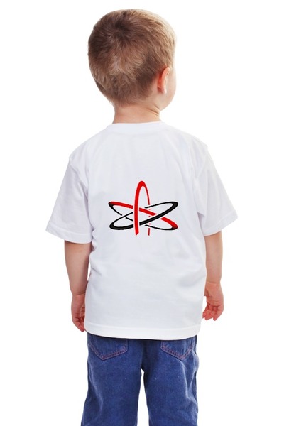 Заказать детскую футболку в Москве. Детская футболка классическая унисекс Думай головой! от The Spaceway  - готовые дизайны и нанесение принтов.