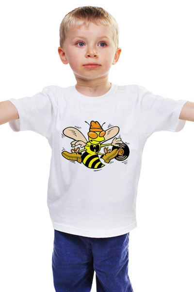Заказать детскую футболку в Москве. Детская футболка классическая унисекс Wu - Tang Clan от Romanova - готовые дизайны и нанесение принтов.