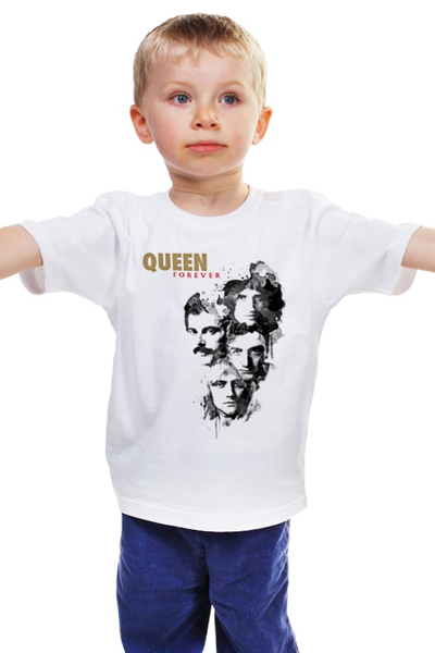 Заказать детскую футболку в Москве. Детская футболка классическая унисекс Queen group от Leichenwagen - готовые дизайны и нанесение принтов.