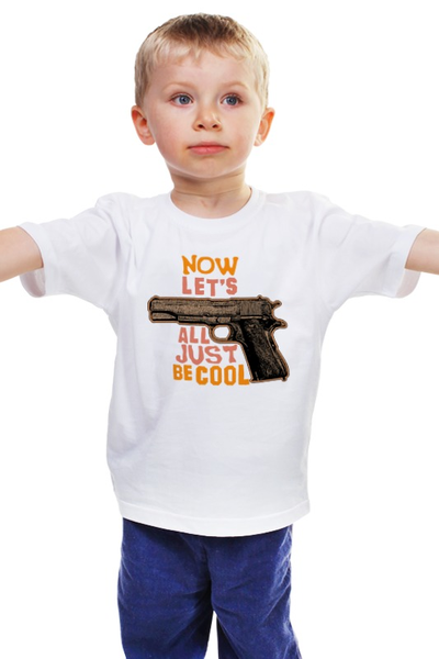 Заказать детскую футболку в Москве. Детская футболка классическая унисекс Оружие арт от Leichenwagen - готовые дизайны и нанесение принтов.