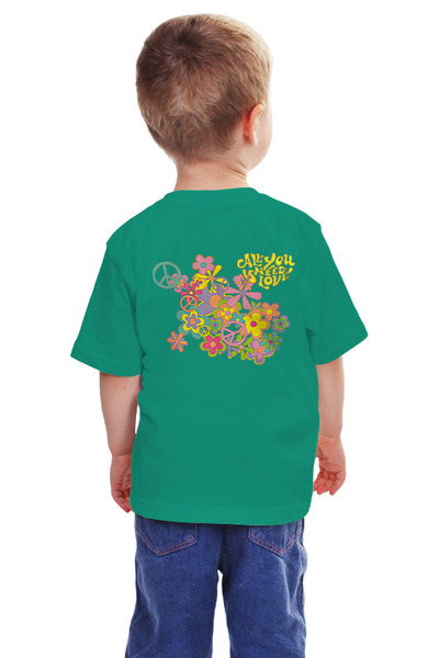 Заказать детскую футболку в Москве. Детская футболка классическая унисекс В стиле «Дети цветов» от Andy Quarry - готовые дизайны и нанесение принтов.