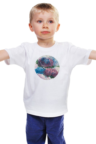 Заказать детскую футболку в Москве. Детская футболка классическая унисекс Asters  от v.art@live.it - готовые дизайны и нанесение принтов.