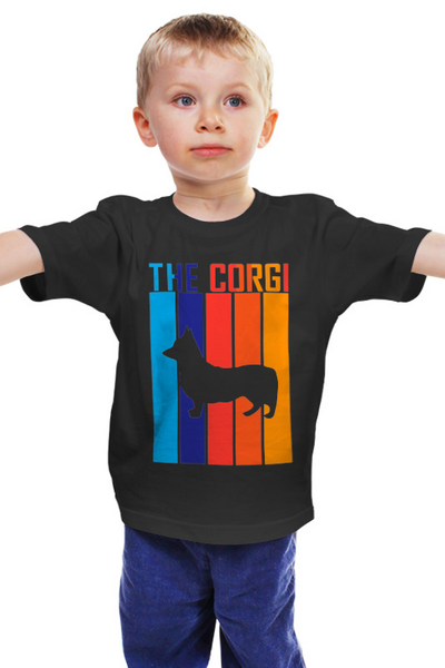Заказать детскую футболку в Москве. Детская футболка классическая унисекс ☆CORGI☆ от balden - готовые дизайны и нанесение принтов.