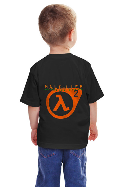 Заказать детскую футболку в Москве. Детская футболка классическая унисекс HALF LIFE от robus - готовые дизайны и нанесение принтов.