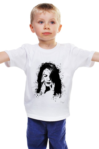 Заказать детскую футболку в Москве. Детская футболка классическая унисекс Splash от Антонио Венце - готовые дизайны и нанесение принтов.