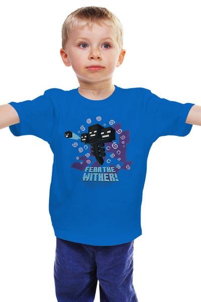 Заказать детскую футболку в Москве. Детская футболка классическая унисекс Визер от PrintGamer  - готовые дизайны и нанесение принтов.