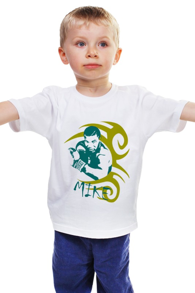 Заказать детскую футболку в Москве. Детская футболка классическая унисекс  Железный МАЙК от 2510 - готовые дизайны и нанесение принтов.