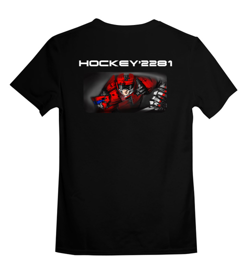 Заказать детскую футболку в Москве. Детская футболка классическая унисекс Hockey 2281 от Alexander Goryunov - готовые дизайны и нанесение принтов.