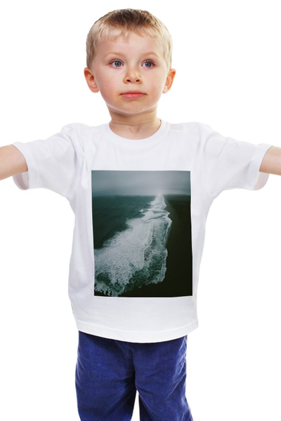 Заказать детскую футболку в Москве. Детская футболка классическая унисекс Умиротворение от acidhouses - готовые дизайны и нанесение принтов.