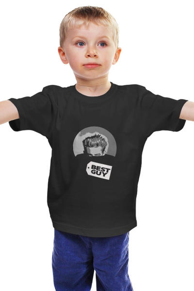 Заказать детскую футболку в Москве. Детская футболка классическая унисекс James Dean Джеймс Дин от James Dean - готовые дизайны и нанесение принтов.
