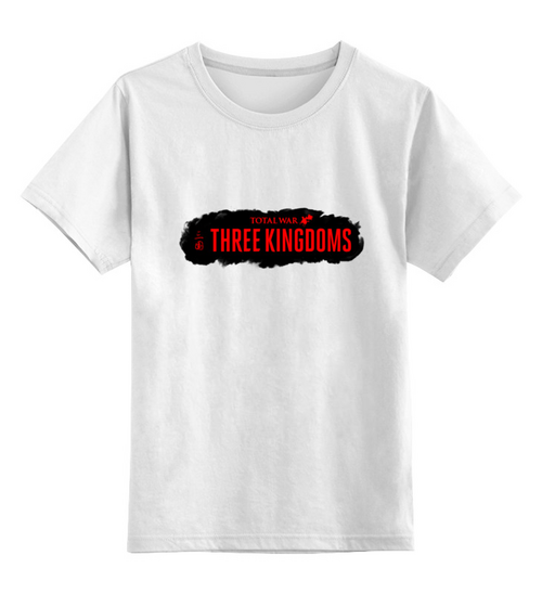 Заказать детскую футболку в Москве. Детская футболка классическая унисекс Total War Three Kingdoms от THE_NISE  - готовые дизайны и нанесение принтов.