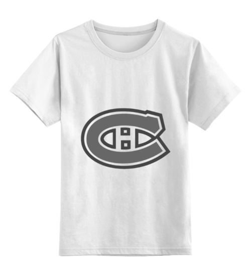 Заказать детскую футболку в Москве. Детская футболка классическая унисекс Montreal Canadiens  от kspsshop - готовые дизайны и нанесение принтов.